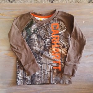 Carhartt camo shirt